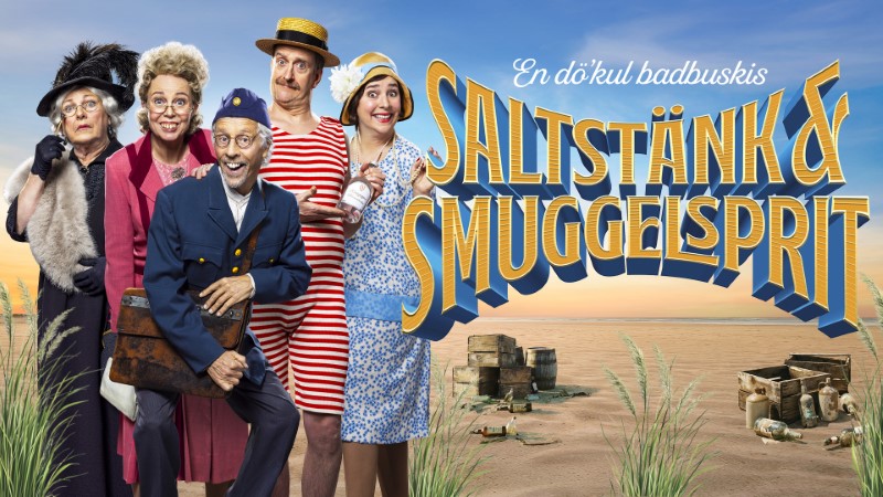 Saltst�nk & Smuggelsprit p� Vallarnas friluftsteater